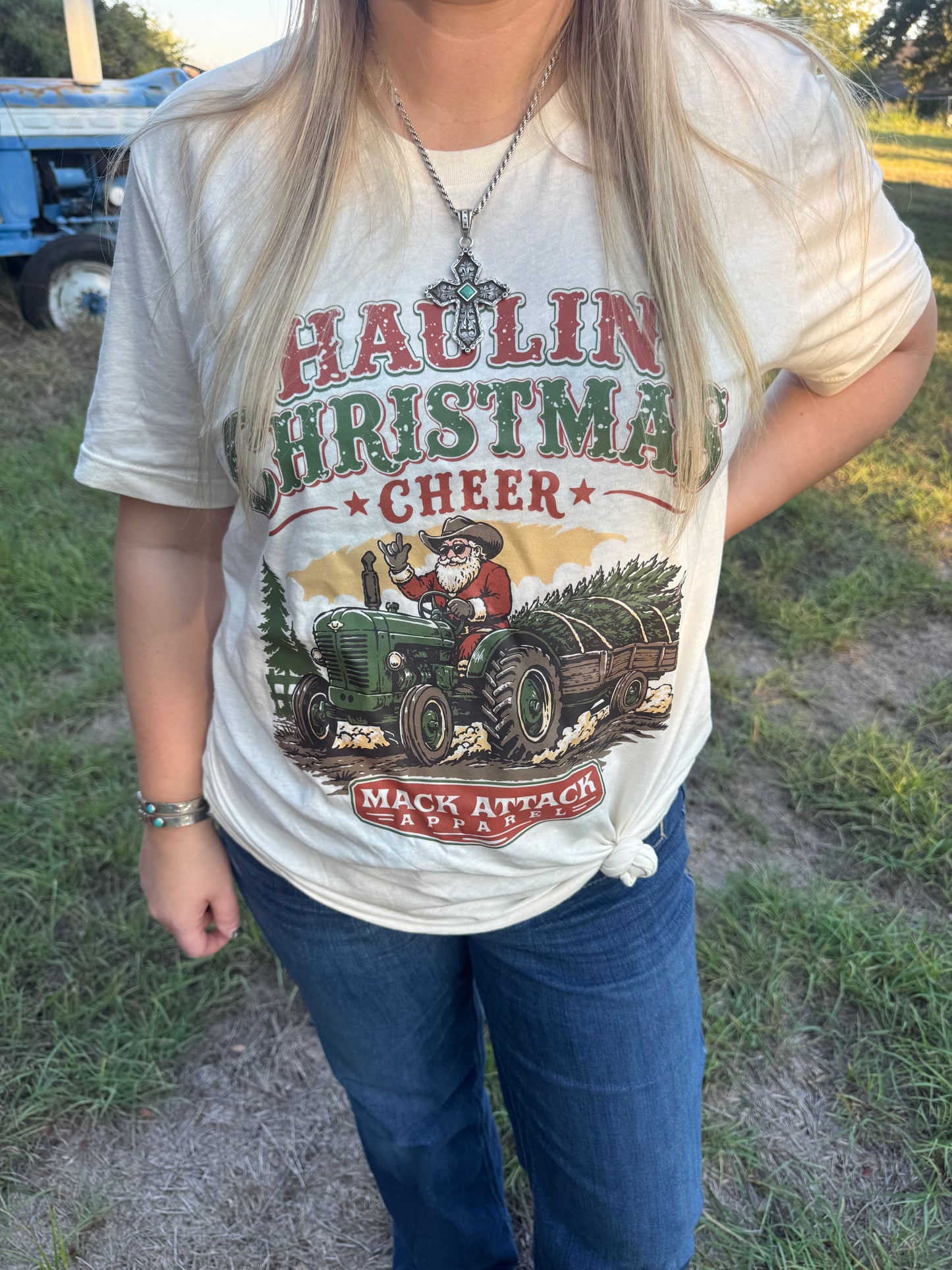 Haulin Christmas Tee - Adult